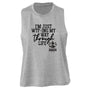 WTF-ing My WayTanksEmpowered Siren ApparelCropped TankSmallclassic fitcottoncotton blend